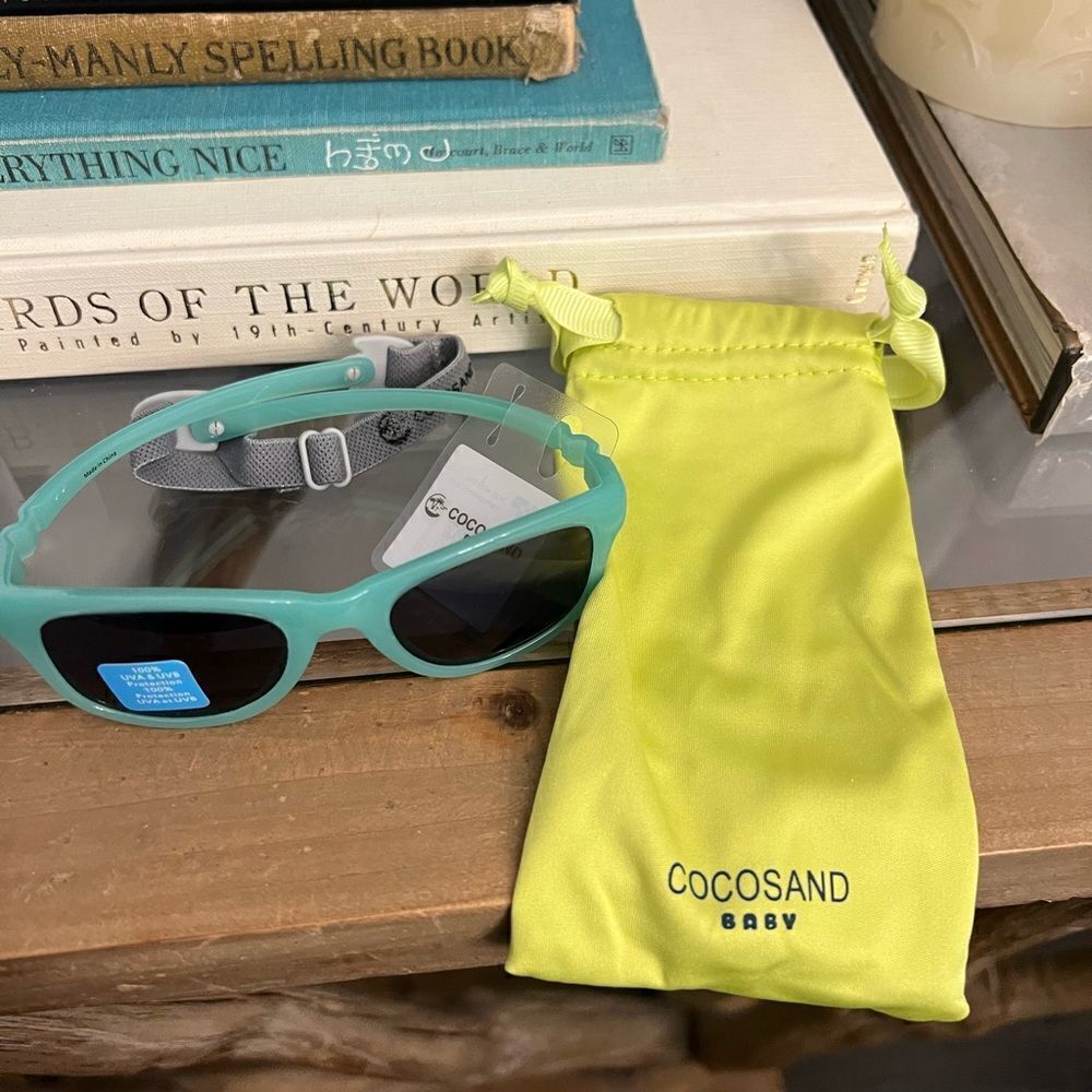 Cocosand Baby Sunglasses Boys 0-24 months. Brand new in box never worn